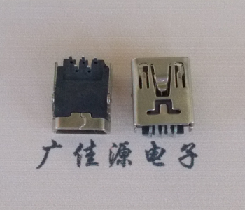 黑龙江MINI USB前两脚插座 90度卧式 端子DIP针脚定义