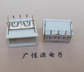 黑龙江USB接口2.0连接器.3p端子加护套防尘母座