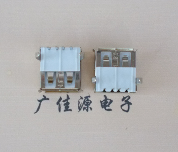 黑龙江usb AF90度插座14.0mm耐高温LCP半包胶芯