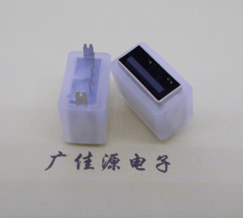 黑龙江USB连接器接口 10.5MM防水立插母座 鱼叉脚