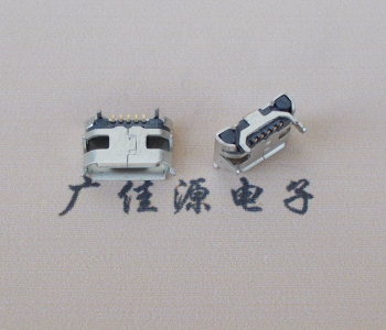 黑龙江Micro USB接口 usb母座 定义牛角7.2x4.8mm规格尺寸