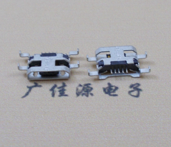 黑龙江MICRO USB 5PIN接口 沉板1.6MM 四脚插板无导位