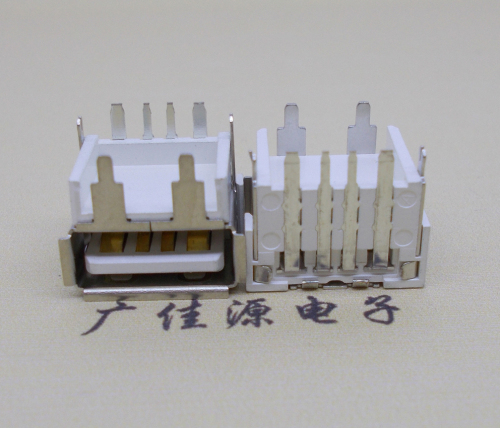 黑龙江USB支持华为5A大电流接口垫高11.3mm快充连接器