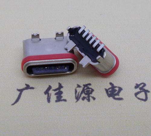 黑龙江立式贴片防水Type-C6P母座连接器