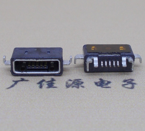 黑龙江MICRO USB防水AB型口母头3D图纸封装