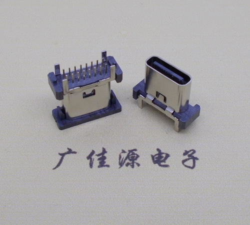 黑龙江立式插板type-c16p母座长H=8.8mm