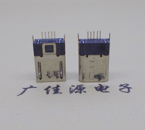 黑龙江micro-迈克 插座 固定两脚鱼叉夹板1.0公头连接器