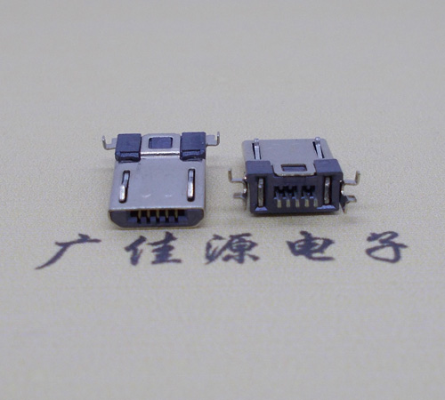 黑龙江Micro usb焊板式公头贴片SMT款无弹超薄